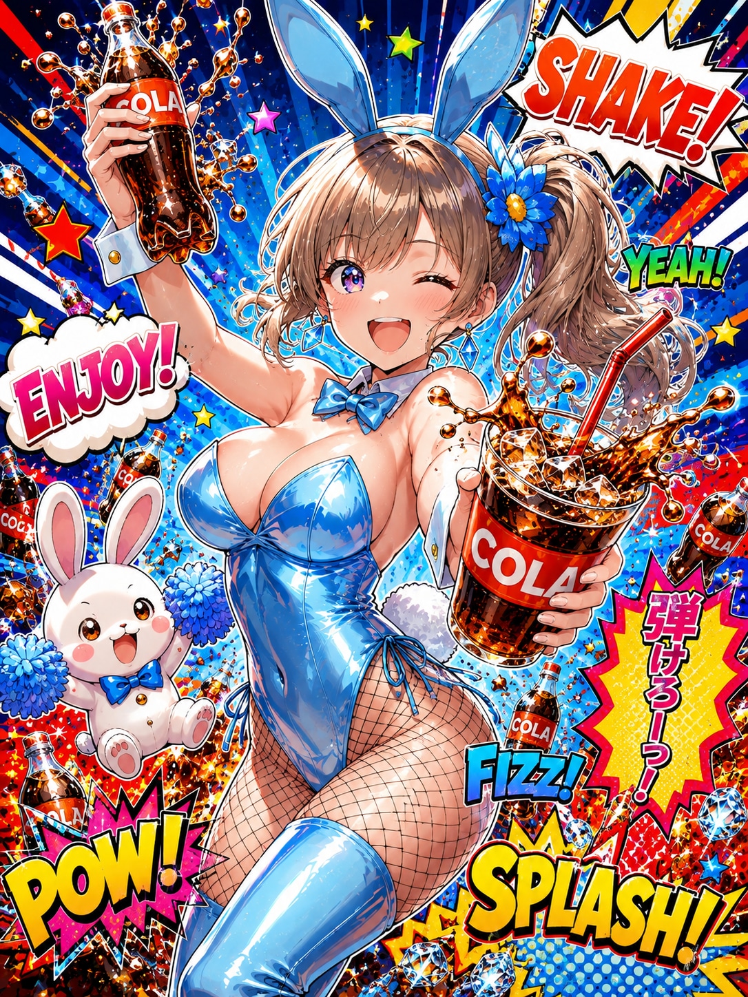 うちの子・藍璃 57【バニー姿で全力SHAKE！】