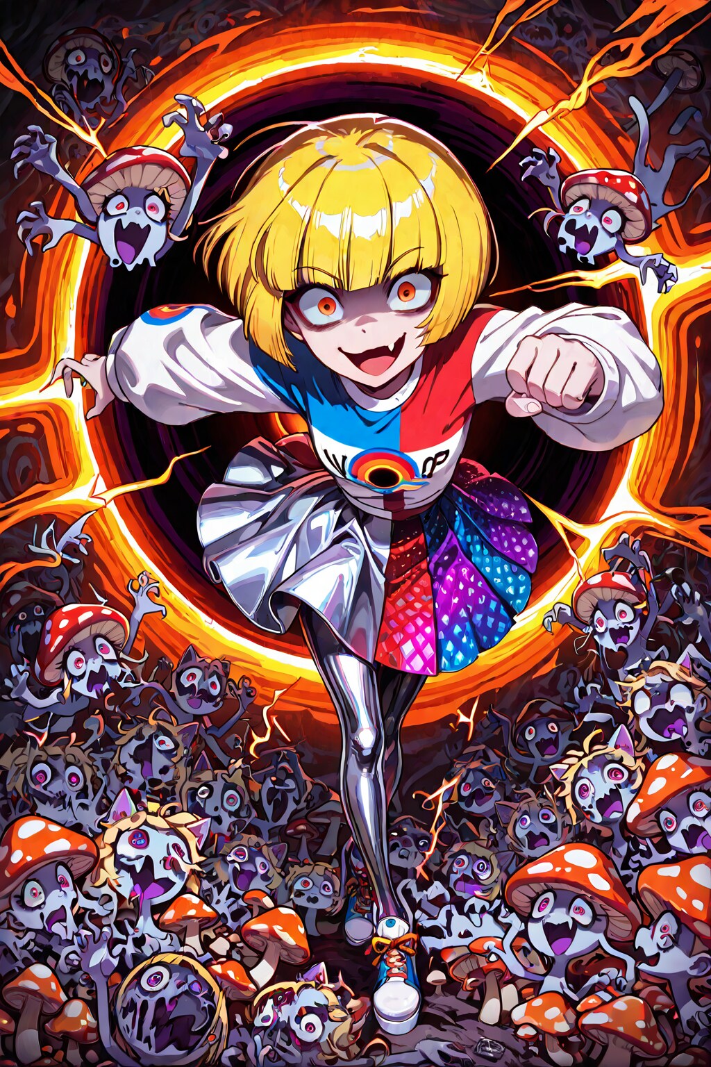 黄色髪ちゃん