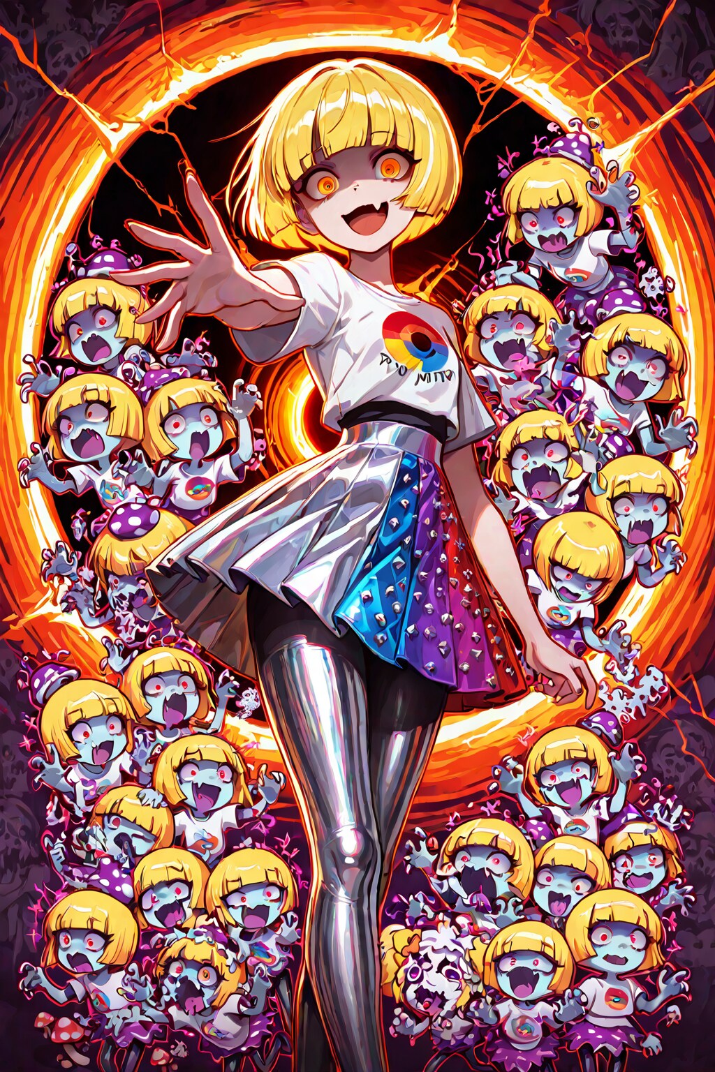 黄色髪ちゃん