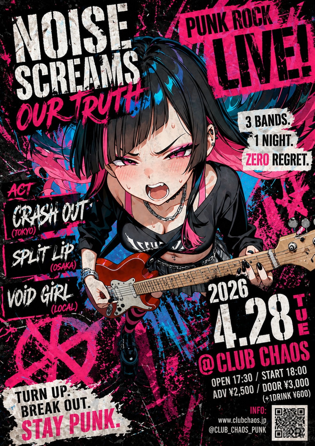 NOISE SCREAMS OUT TRUTH