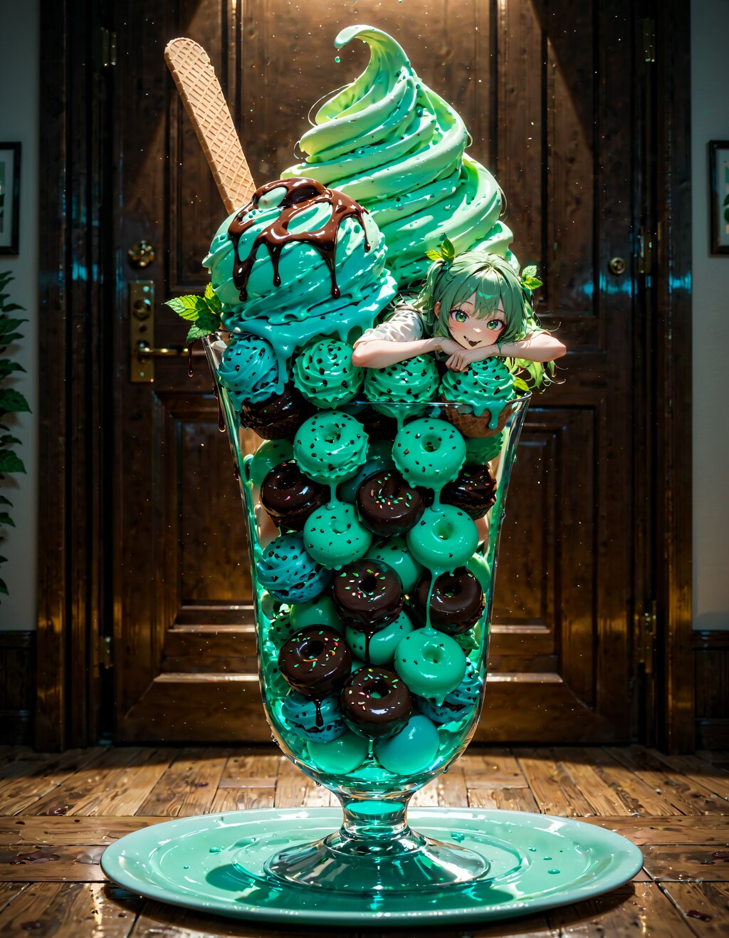 今日はチョコミントの日