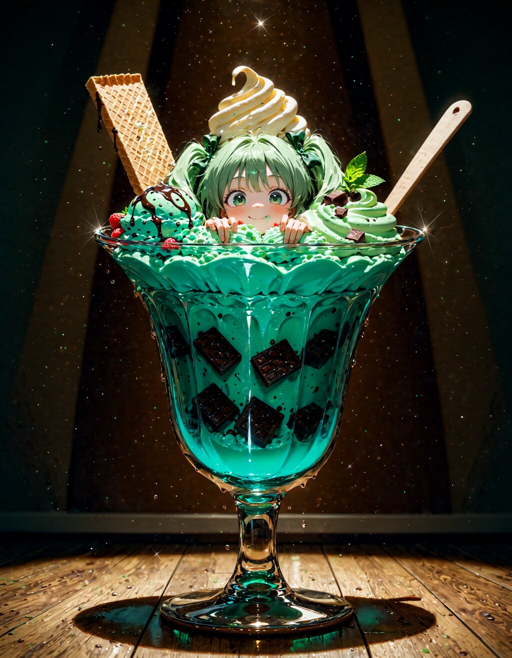 今日はチョコミントの日