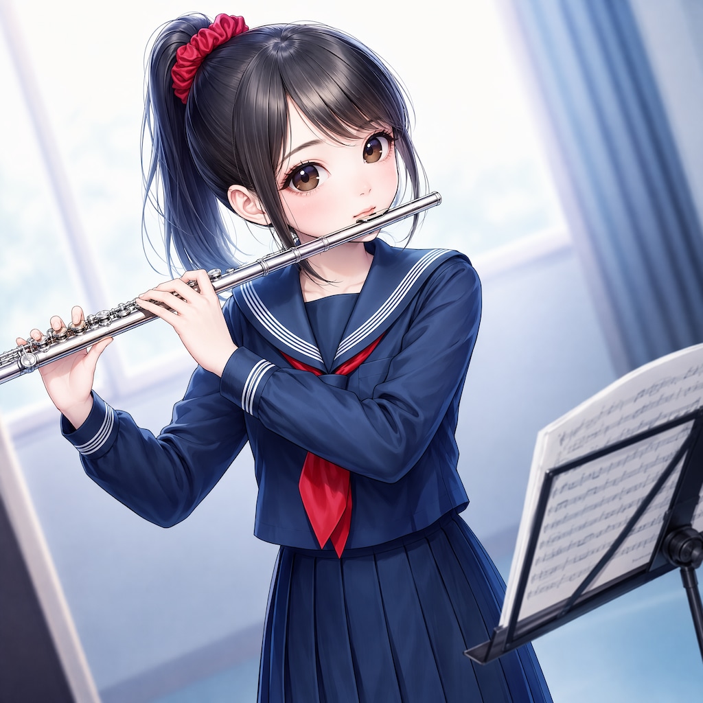 セーラー服とフルート