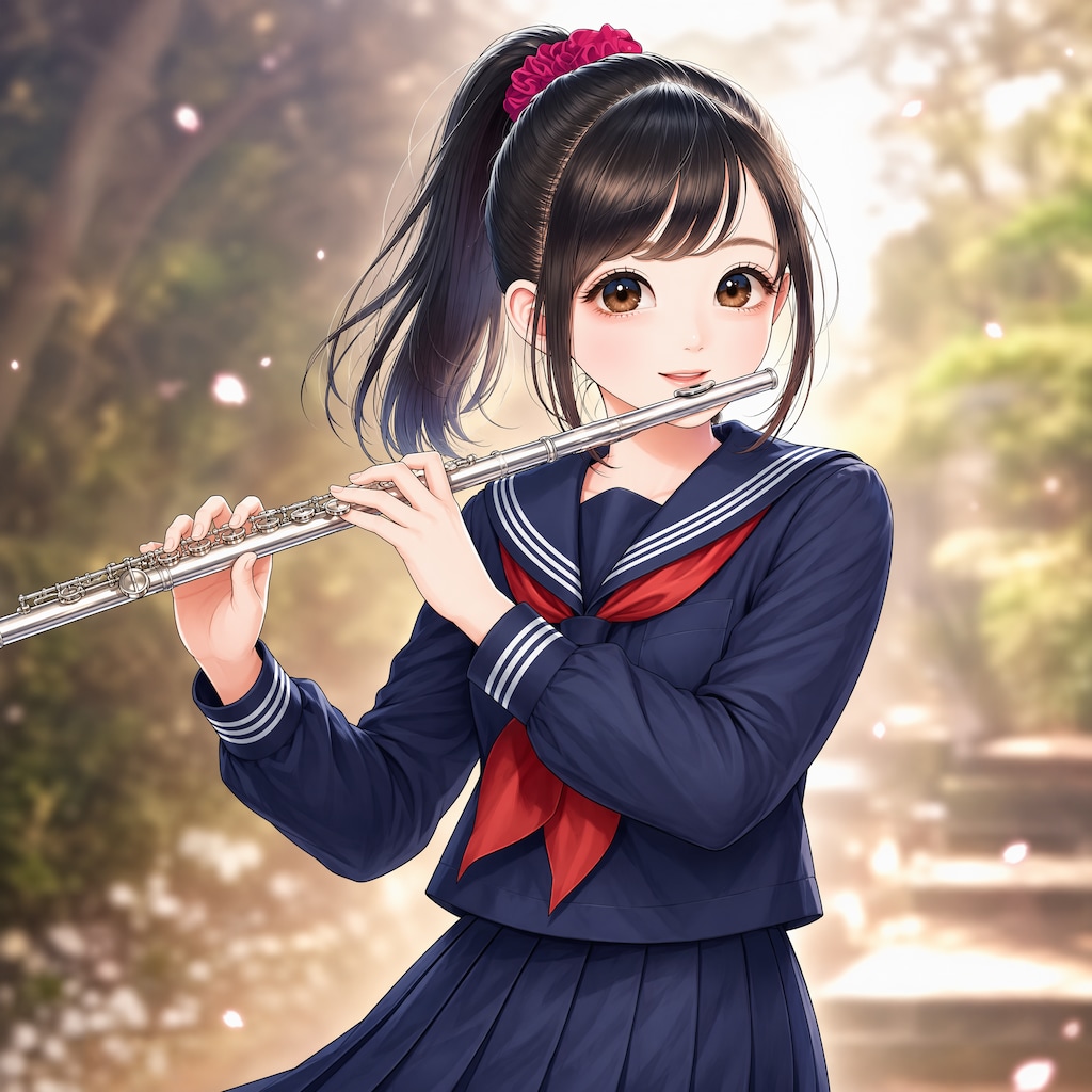 セーラー服とフルート