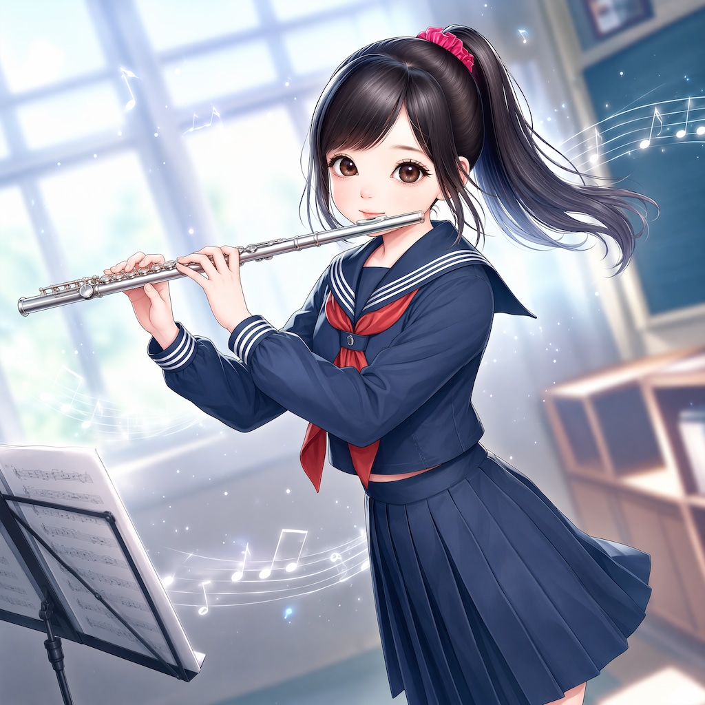 セーラー服とフルート