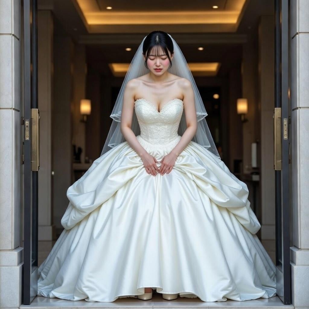 結婚式で花嫁がおもらし3