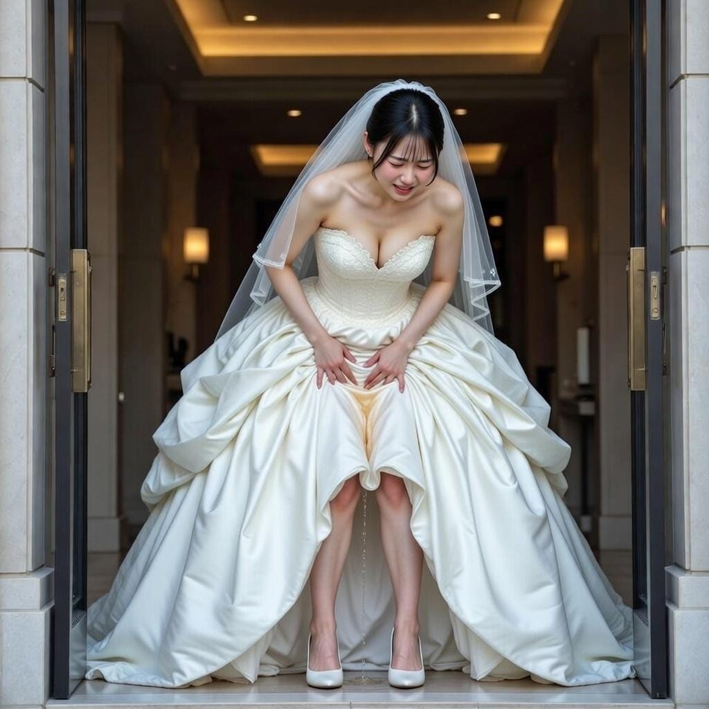 結婚式で花嫁がおもらし3