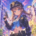 街の平和を守る婦人警官 5枚目