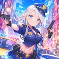 街の平和を守る婦人警官 11枚目