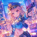 街の平和を守る婦人警官 12枚目