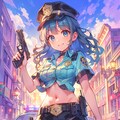街の平和を守る婦人警官 6枚目