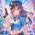 街の平和を守る婦人警官 8枚目