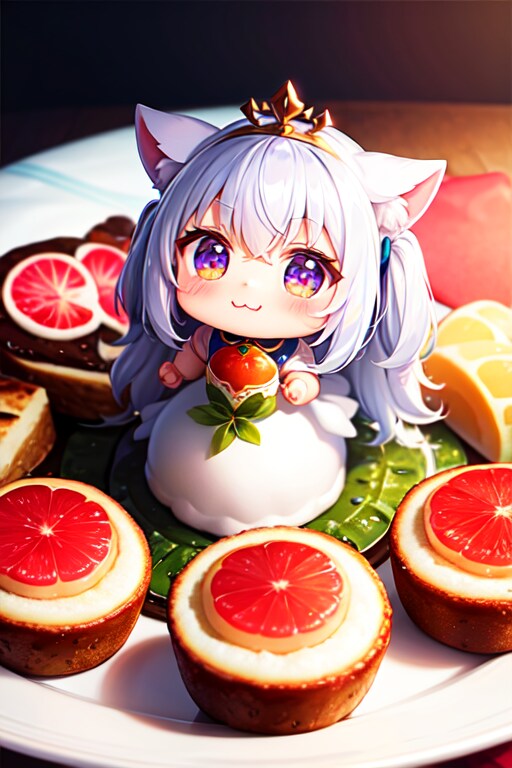 可愛いお菓子の妖精さん