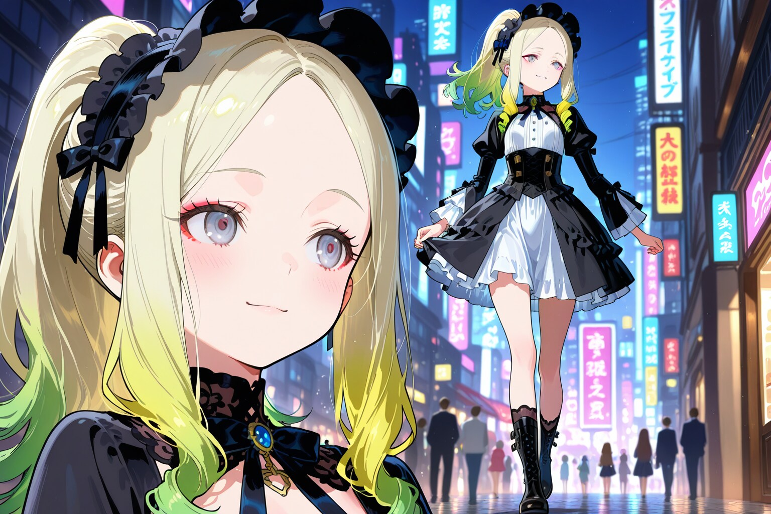 金髪ちゃん