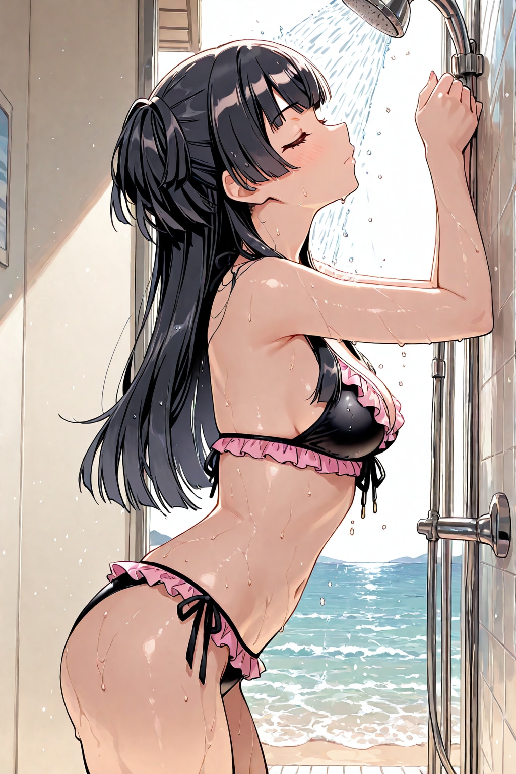 撮影後の一時 冬優子