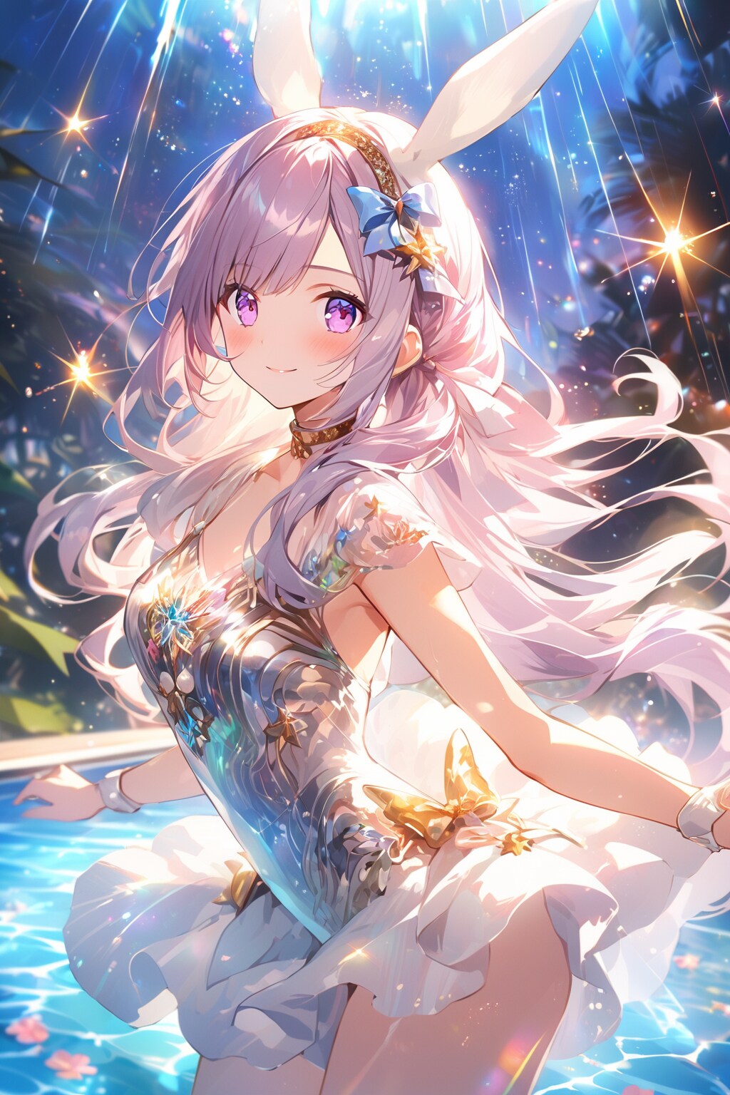 バニーガールの女神　降臨 | の人気AIイラスト・グラビア