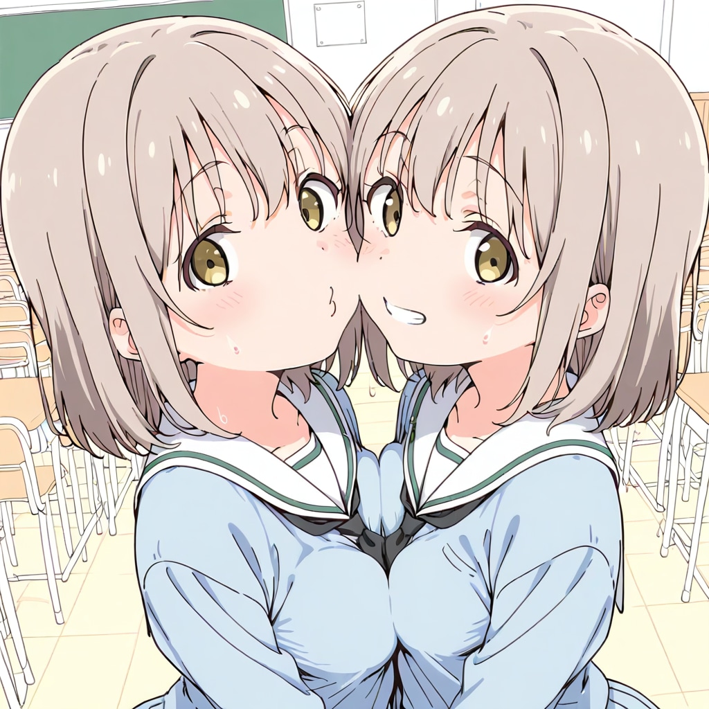 仲良し百合ツインズ