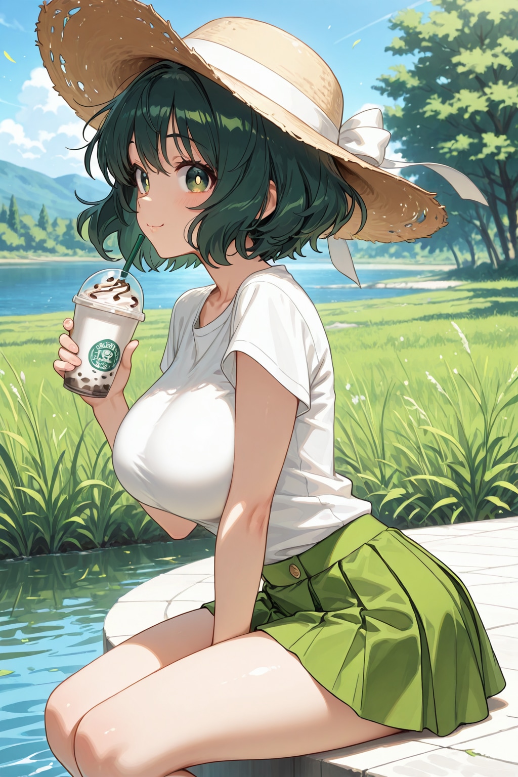 風が気持ちいいね💚