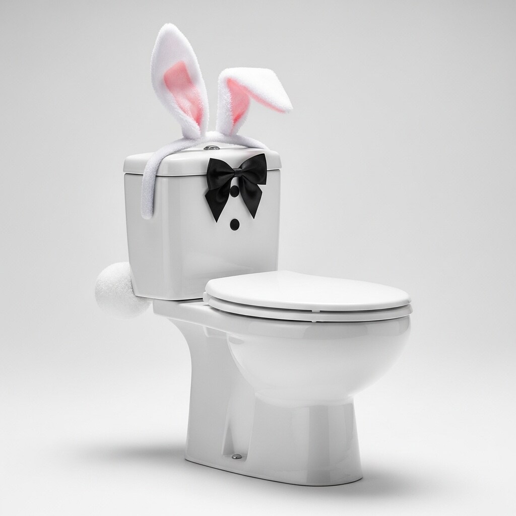 ［閲覧注意］トイレバニー