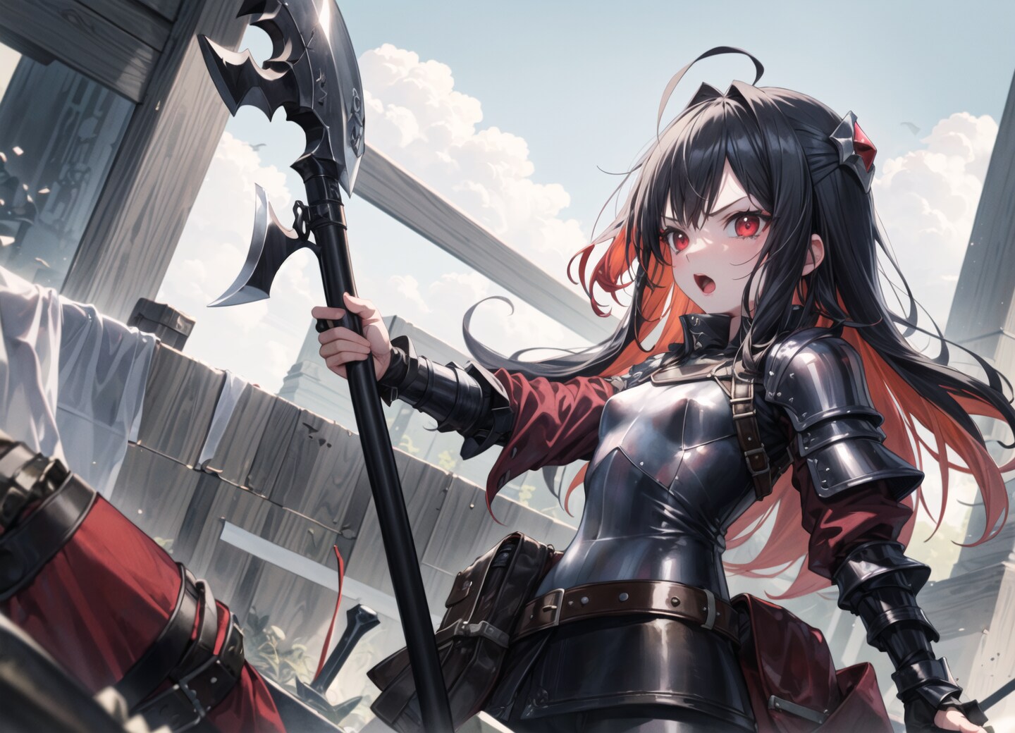 ファイターちゃん・戦闘態勢