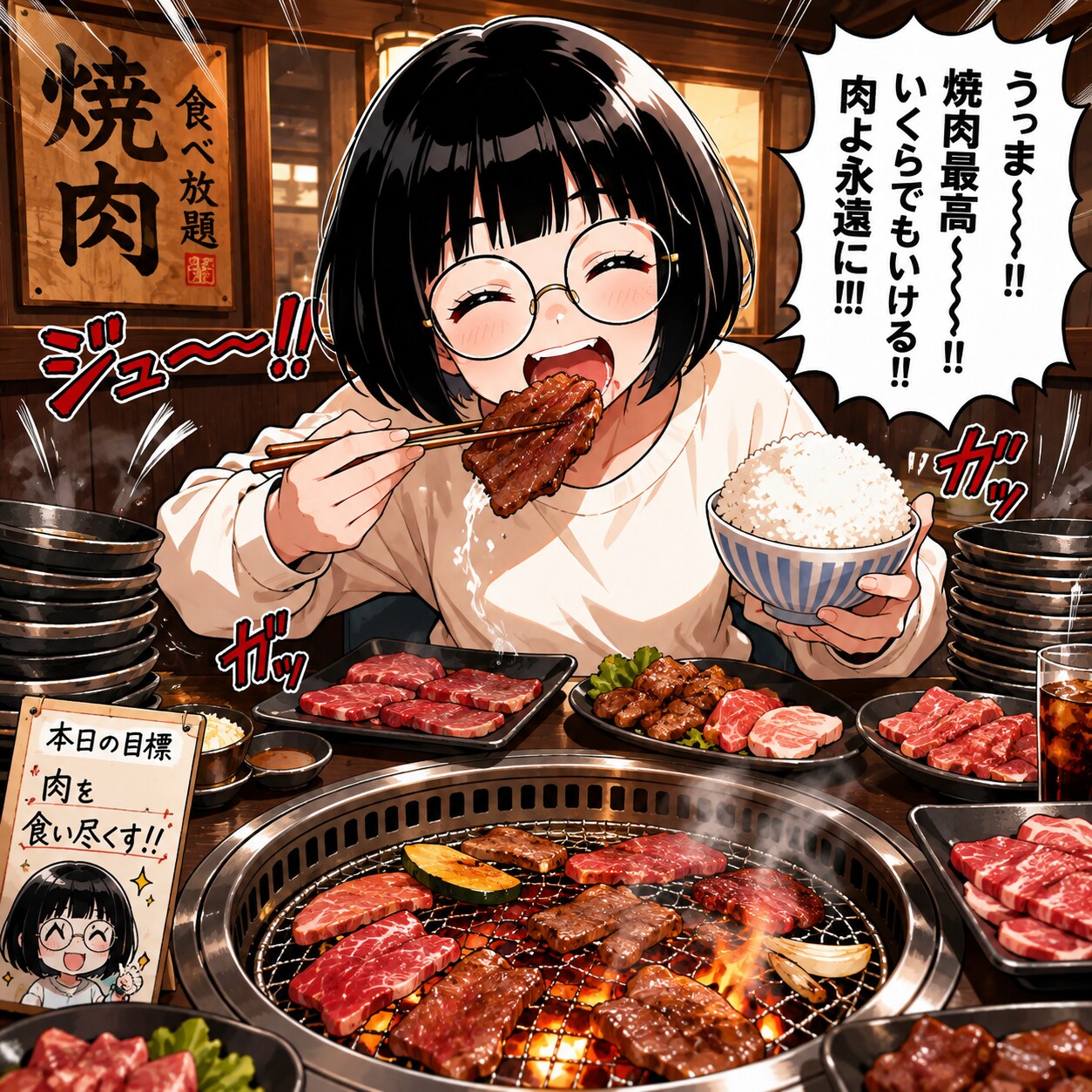やきにく🥩 | の人気AIイラスト・グラビア