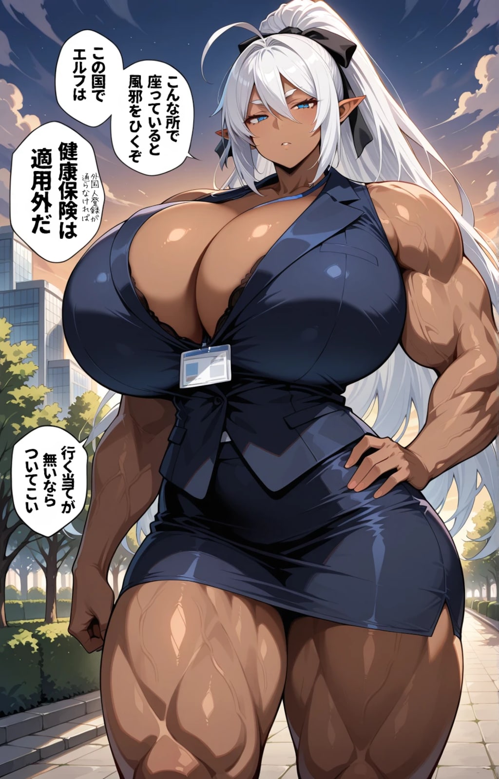 しょんぼりエルフ