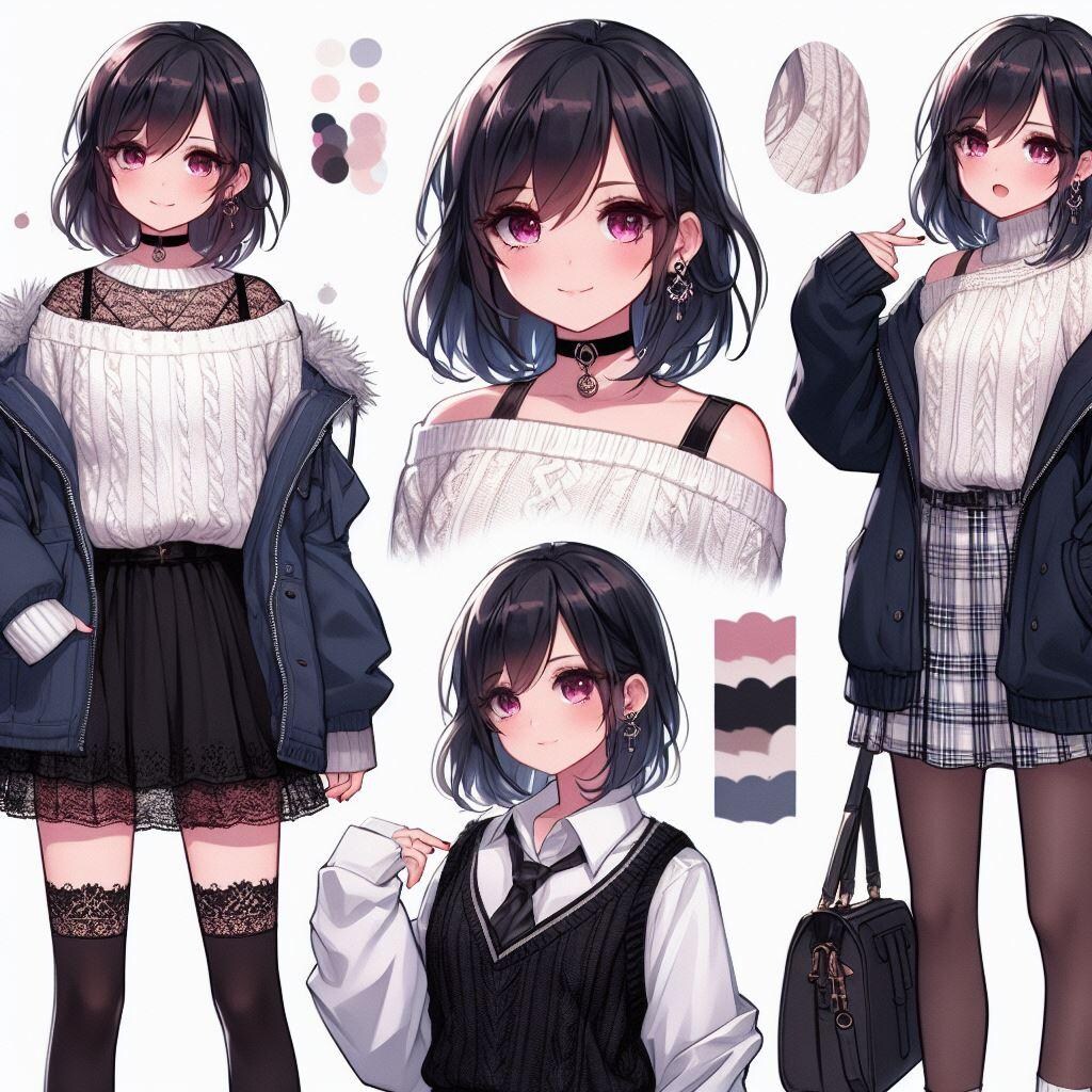 うちの子の設定画(5枚)