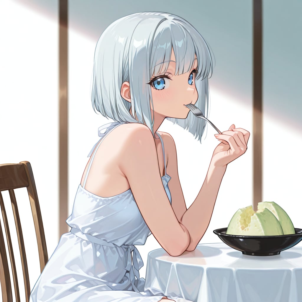 メロンの日ー！！いい形のメロンが出ない。