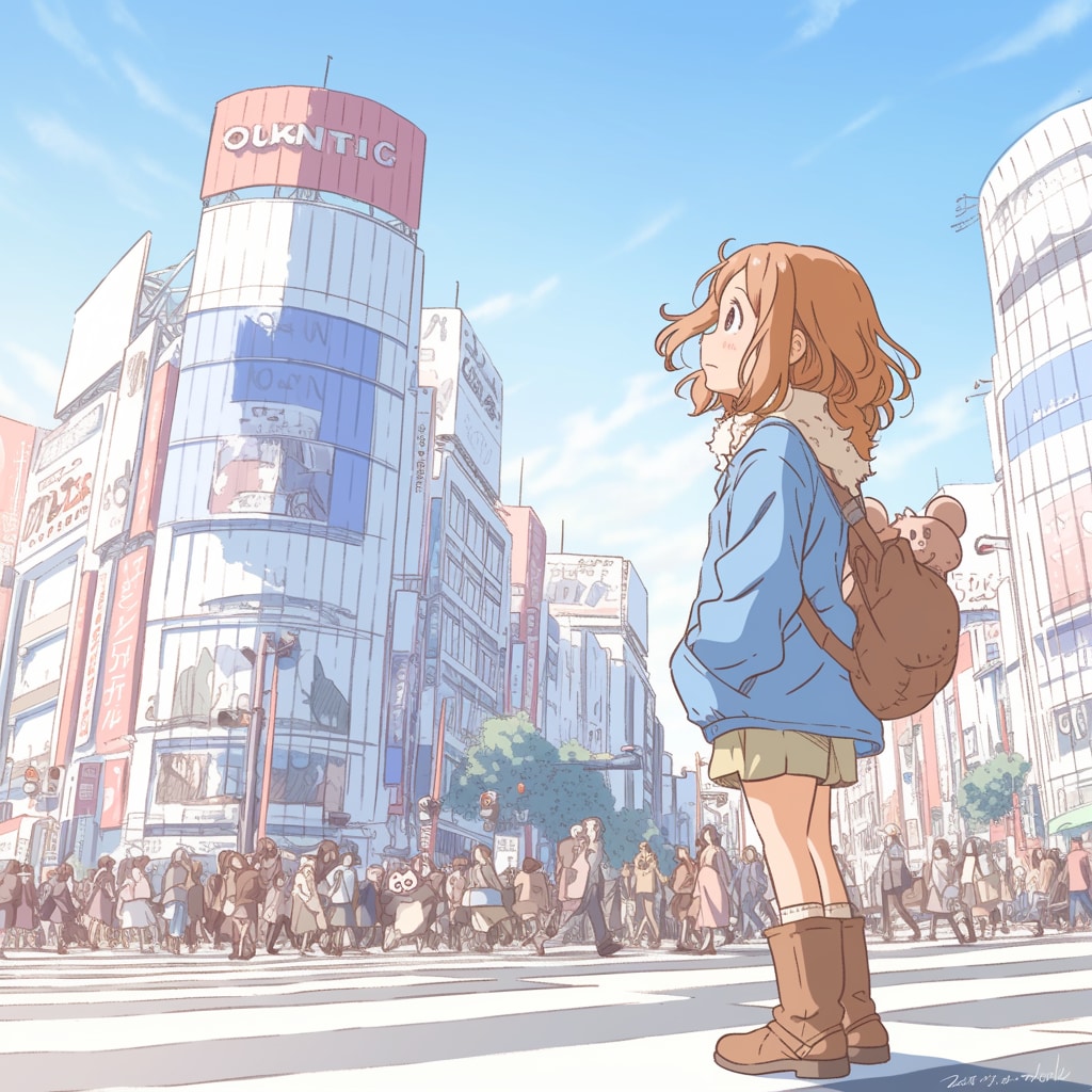 都会の女の子 city girl | の人気AIイラスト・グラビア