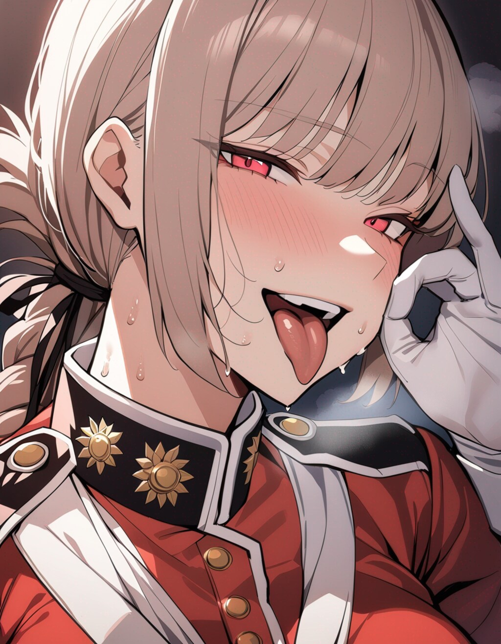 素振りフ○ラする婦長