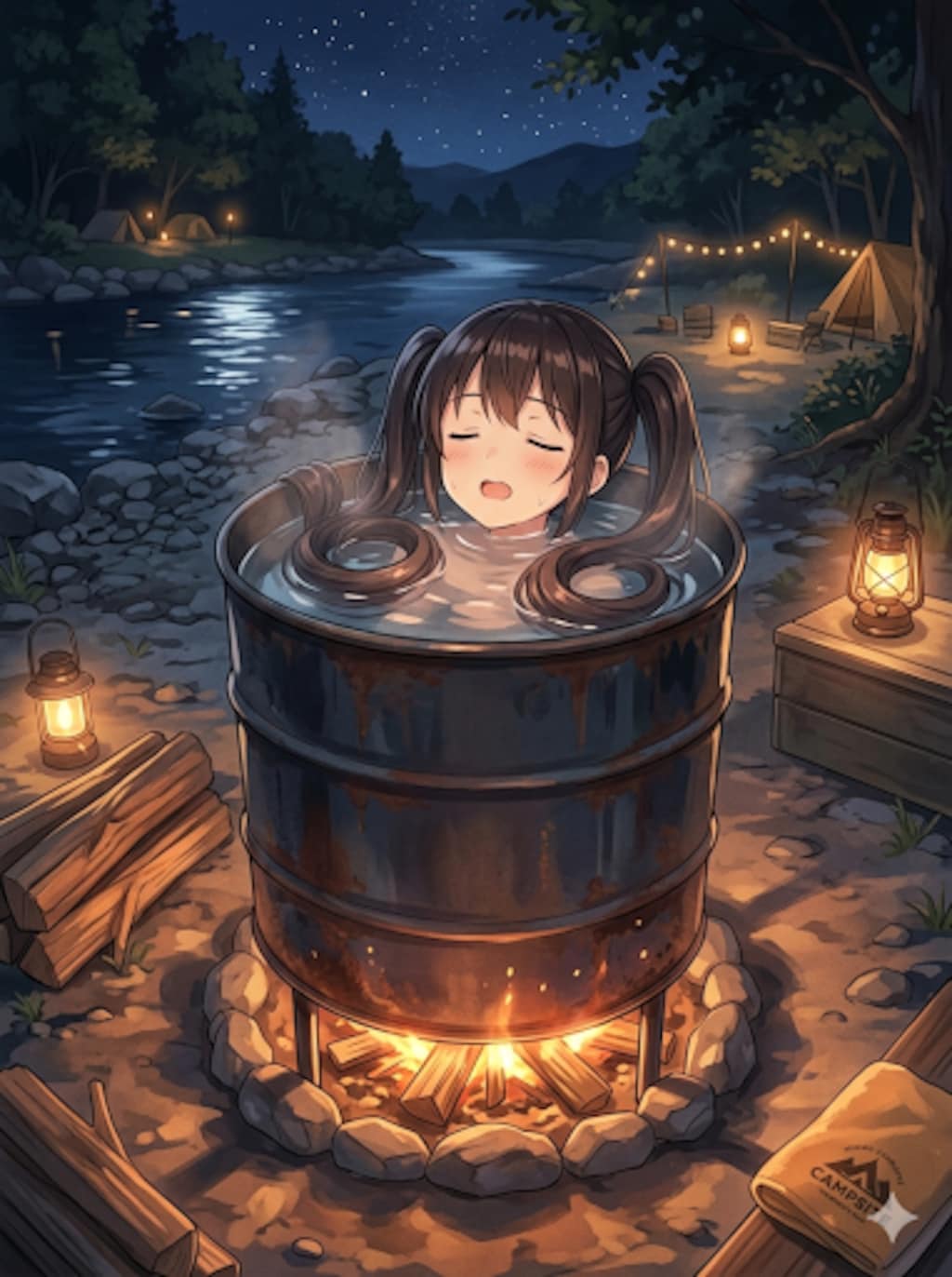 ドラム缶風呂