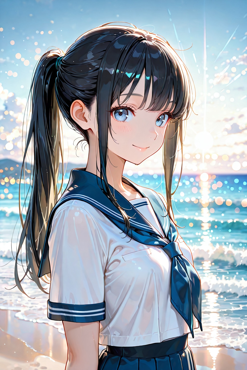 夏の砂浜(ECHIDNA)(43) | の人気AIイラスト・グラビア