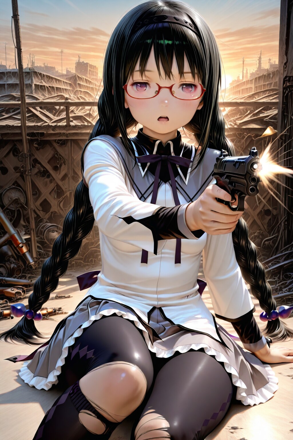 撃っちゃった・・何で引き金ってこんなに軽いの？！