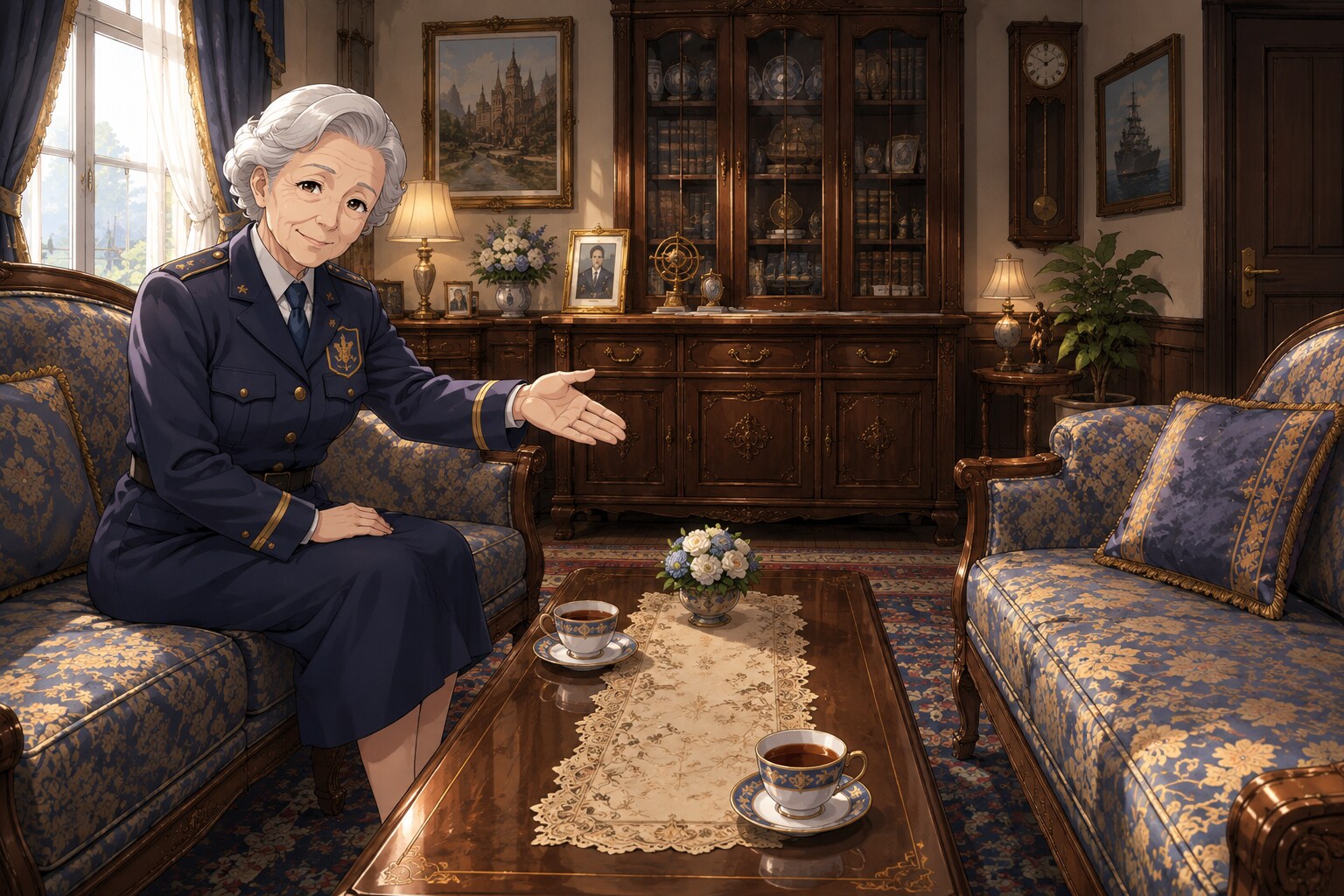 お茶をどうぞ（４） | の人気AIイラスト・グラビア