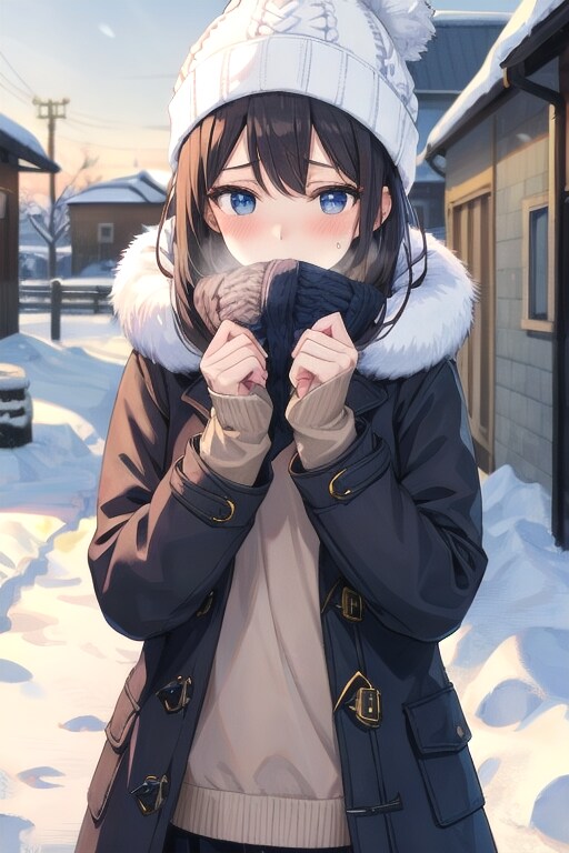 最強寒波 | の人気AIイラスト・グラビア