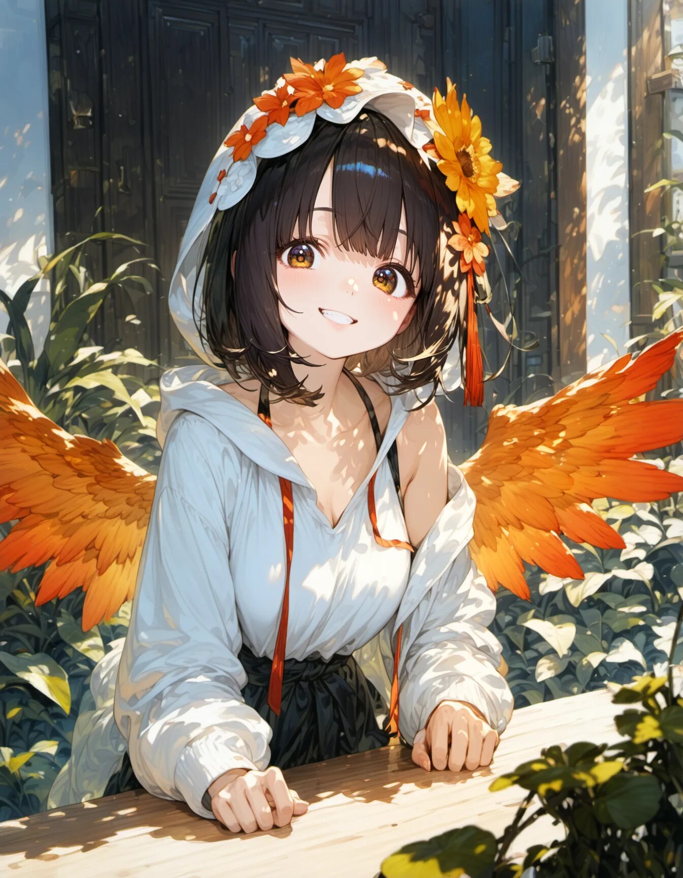 Wings of Marigold Light | の人気AIイラスト・グラビア