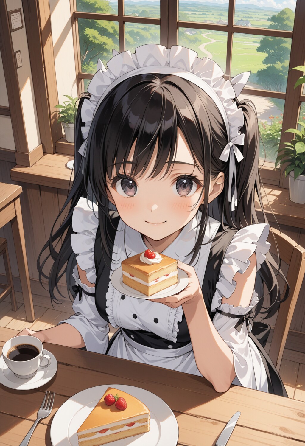 よかったらケーキ一緒に食べませんか？