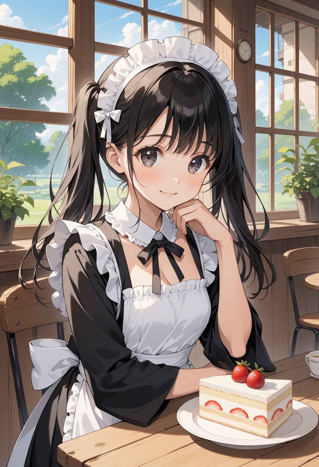 よかったらケーキ一緒に食べませんか？