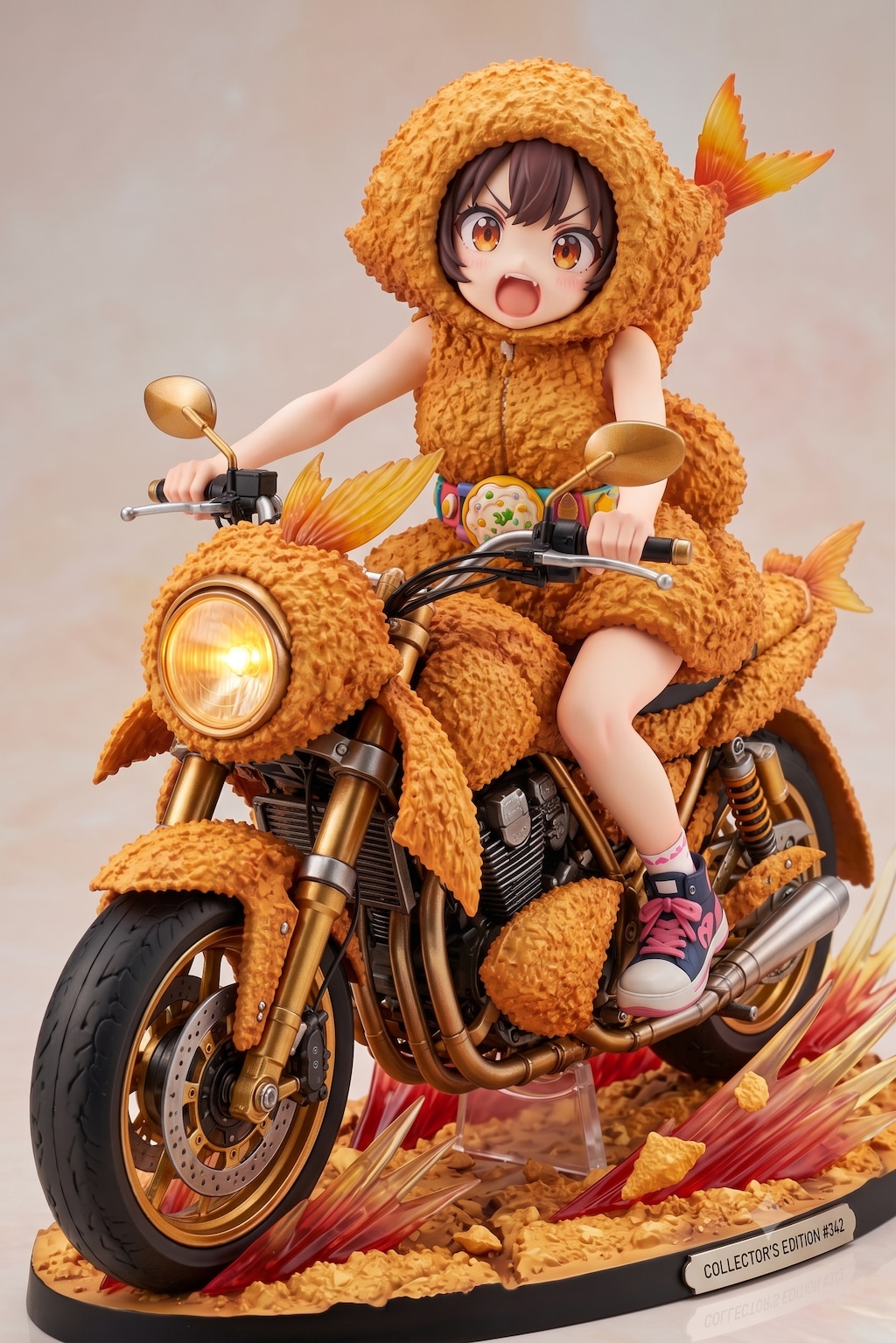 サクサク変身、アジフライダー！
