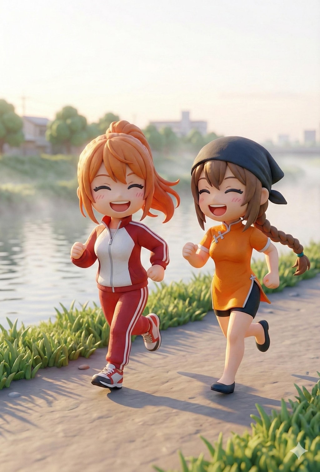 クレイアニメ風うちの子