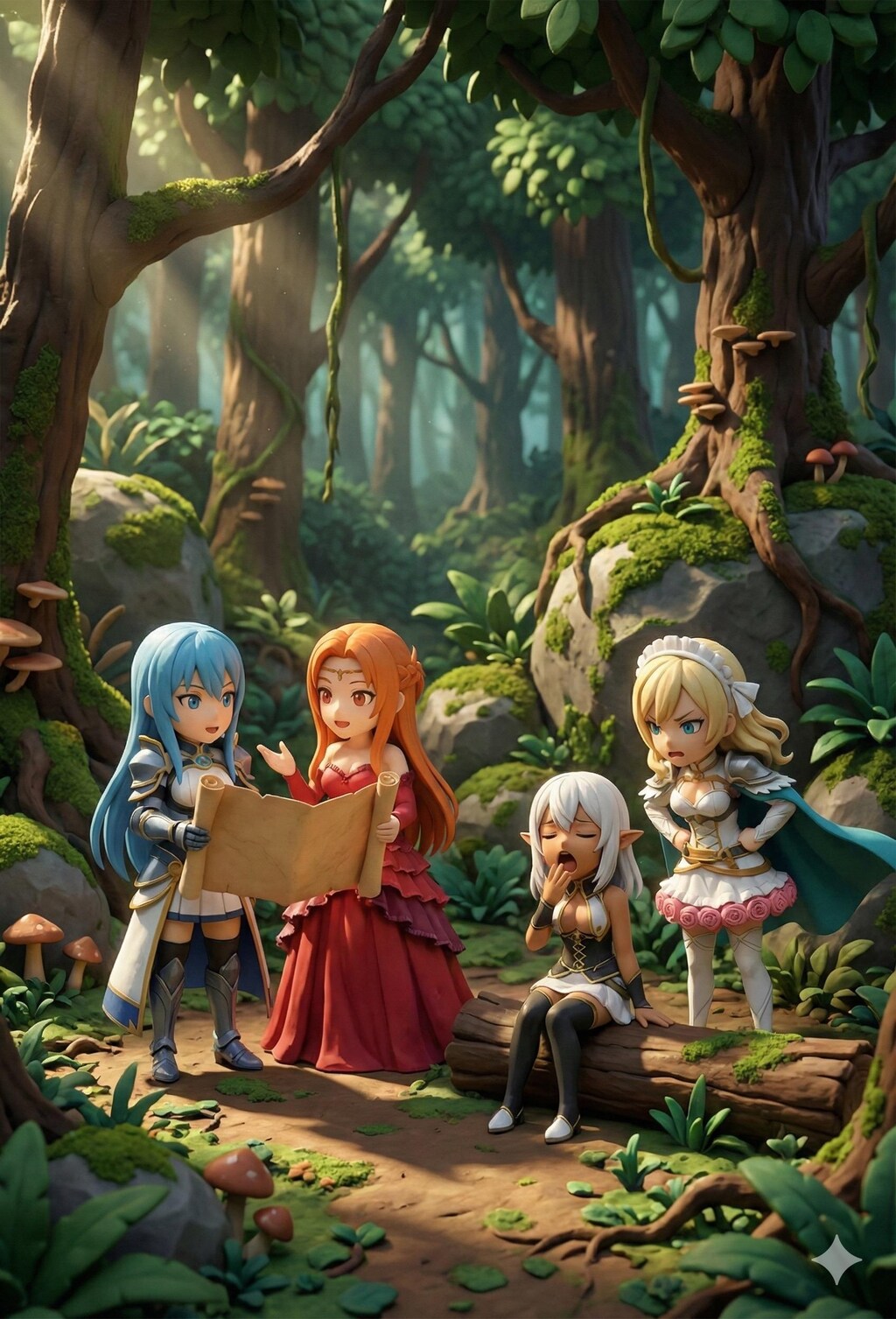 クレイアニメ風うちの子