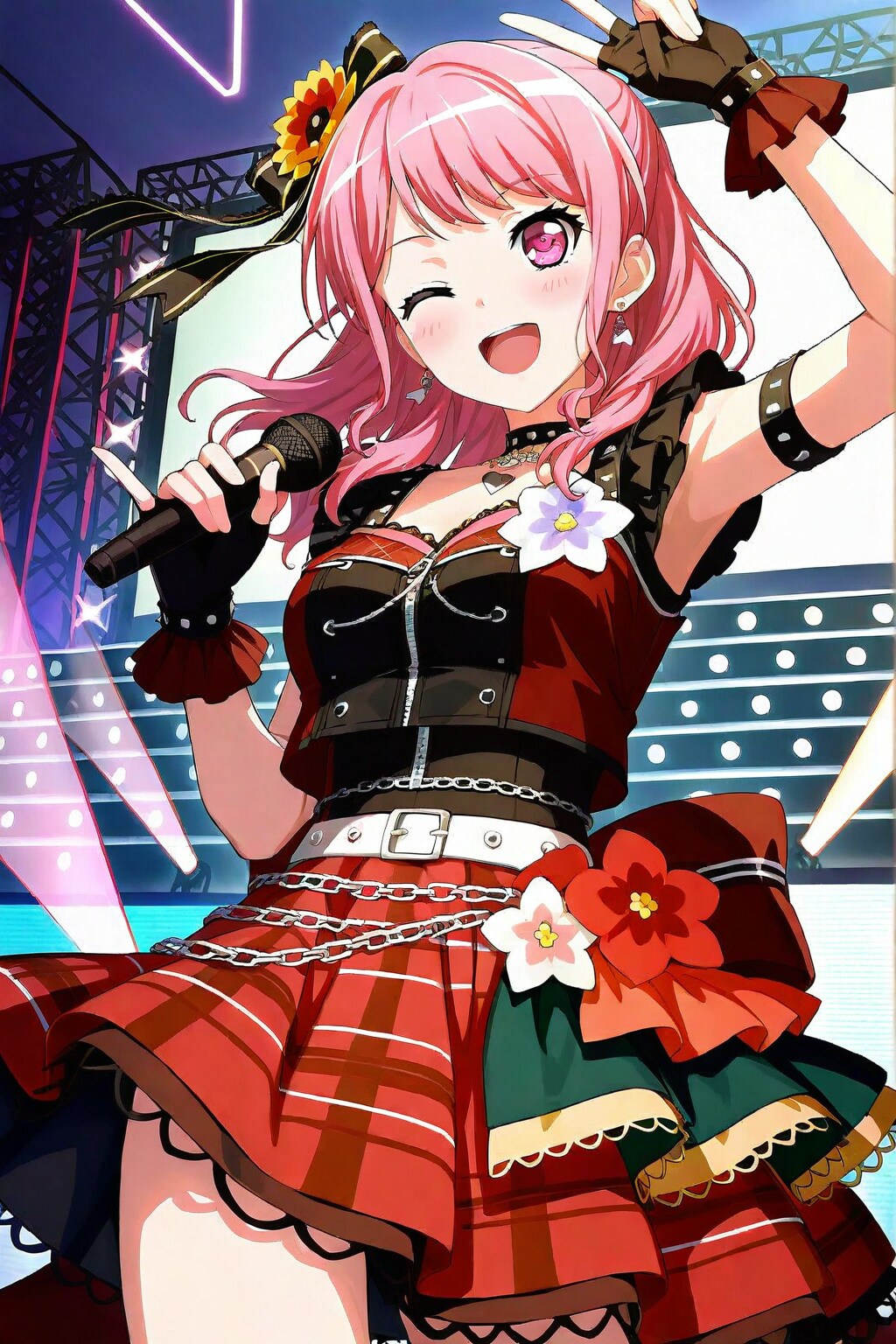 ふわふわピンク