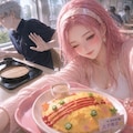 凪先輩は、この騒がしい光から早く逃げ出したい。 2枚目