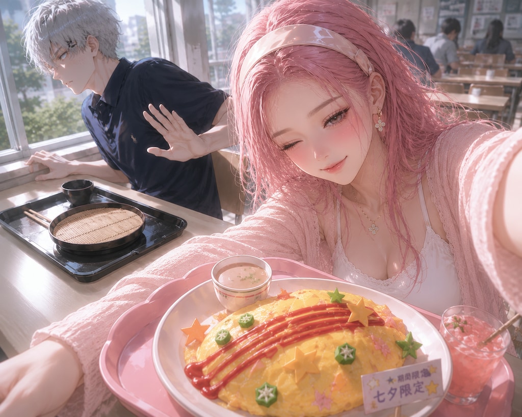 凪先輩は、この騒がしい光から早く逃げ出したい。