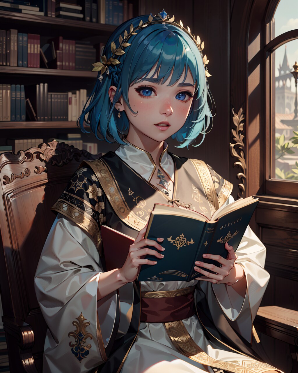 中世では、本を読みは貴族の特権だった