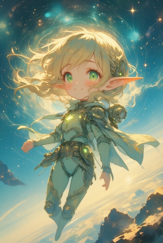 宇宙のエルフちゃん | の人気AIイラスト・グラビア