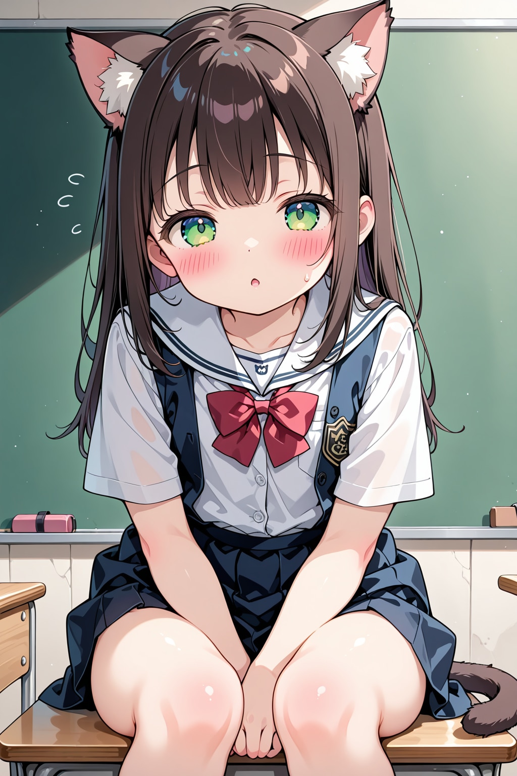 ネコミミスクール | の人気AIイラスト・グラビア