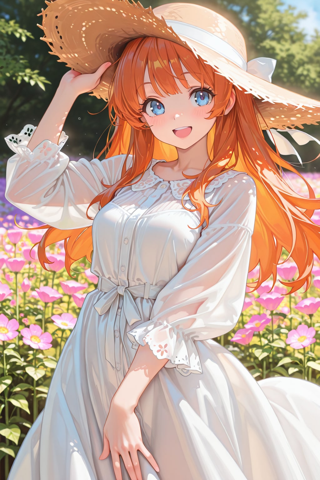 花畑 | の人気AIイラスト・グラビア