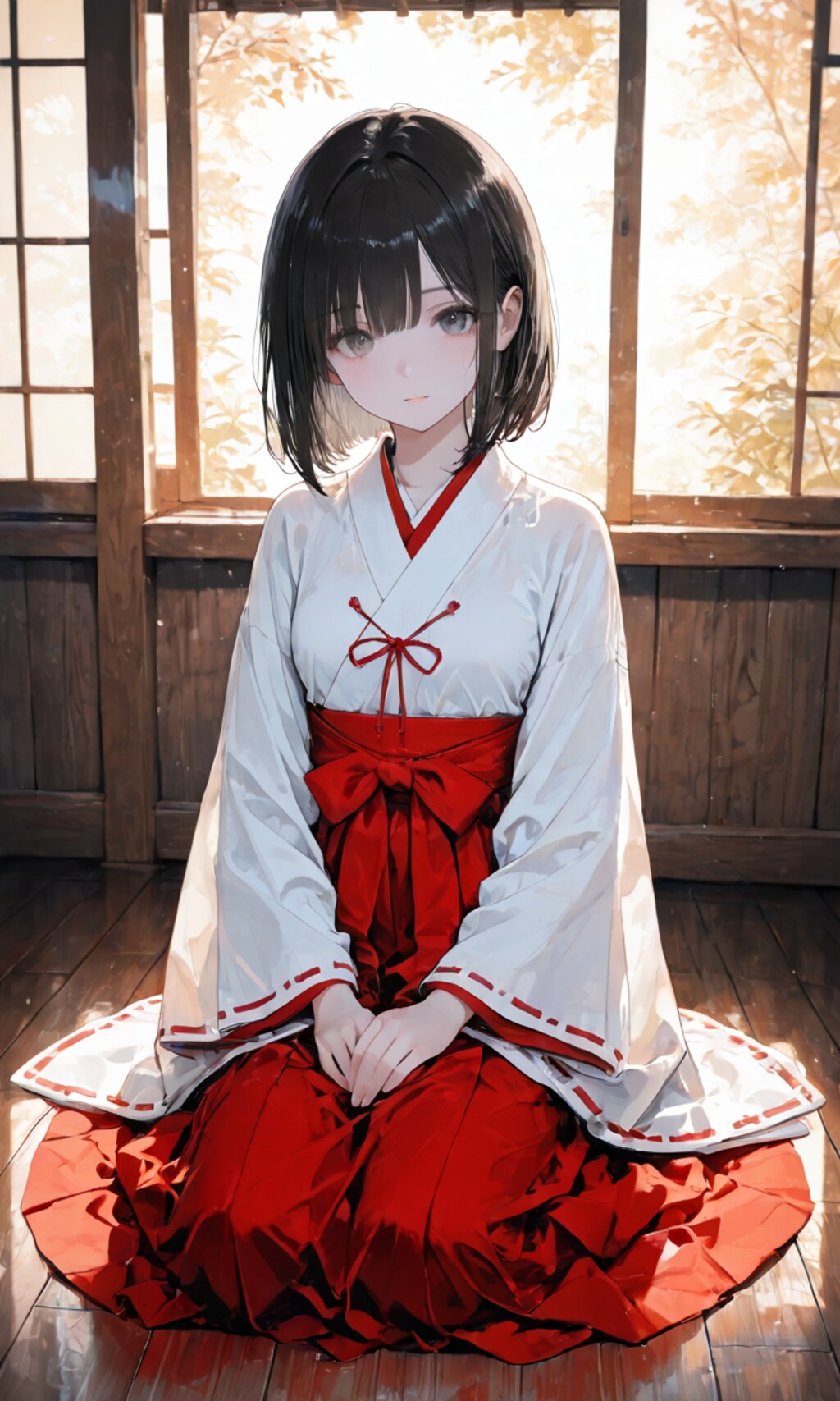 日本の巫女ちゃん