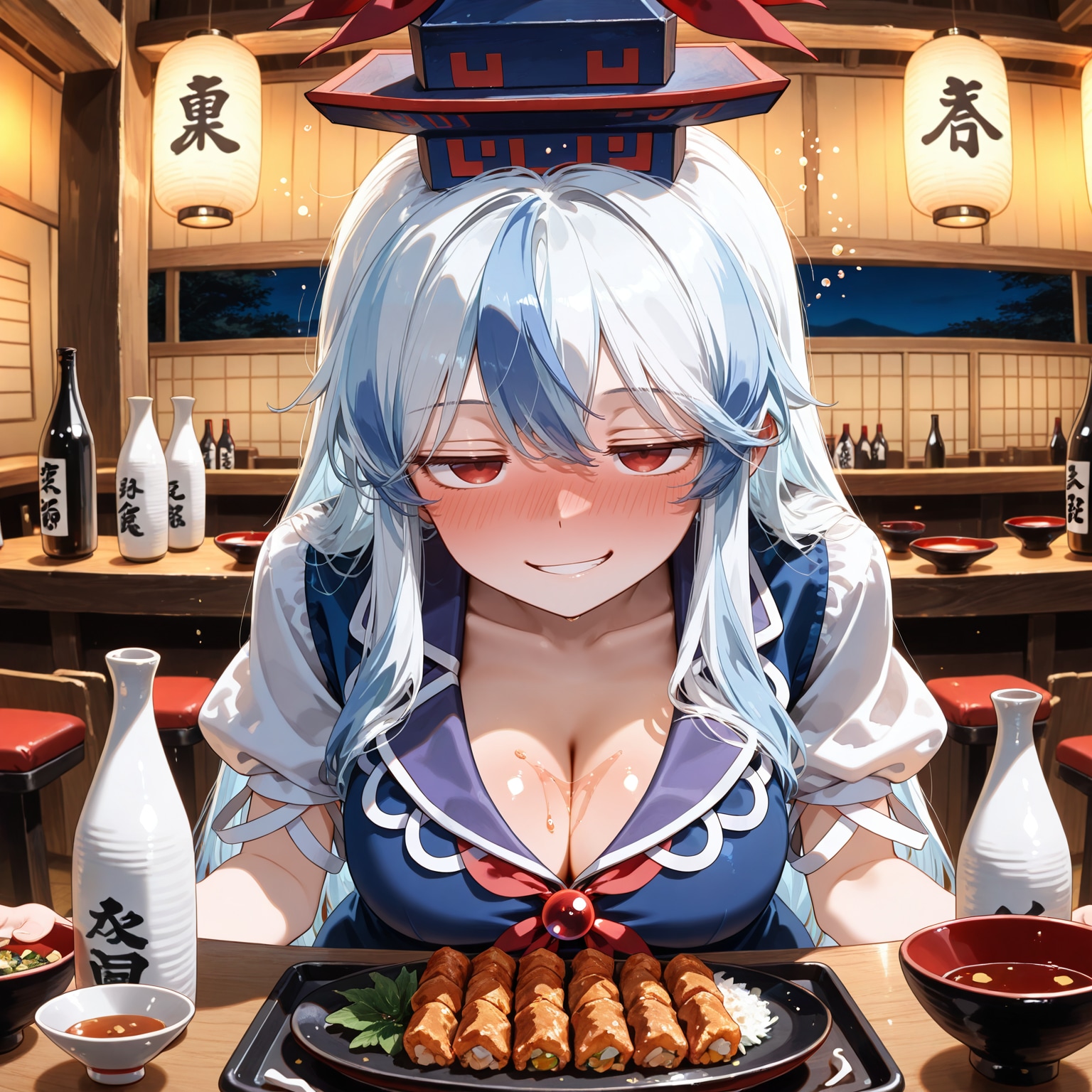 なんらぁ～？（まあまあ一献） | の人気AIイラスト・グラビア